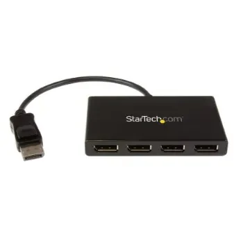StarTech.com 4 port Mini DisplayPort to DisplayPort Adapter, 190mm Length - 3840 x 2160 Maximum Resolution - MSTDP124DP product image