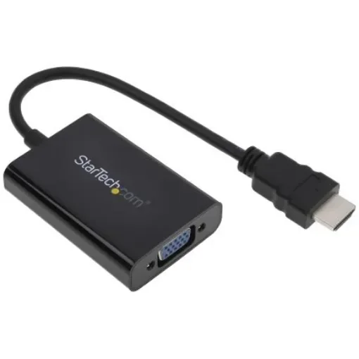 StarTech.com HDMI to VGA Adapter, 250mm Length - 1920 x 1080 Maximum Resolution - HD2VGAA2 product image