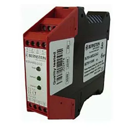 Bernstein AG SCR Two Hand Control Safety Relay, 24V ac/dc, Single Channel, 4 Safety Contacts - 6075111009 product image