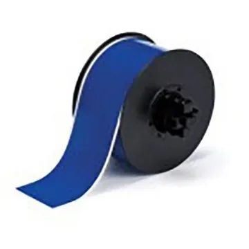Brady B-7569 Vinyl Blue Label Roll, 57mm Width, 1 Roll Qty - B30C-2250-7569-BL product image