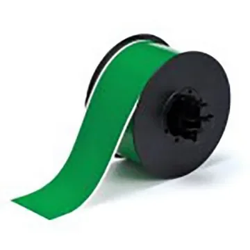 Brady B-7569 Vinyl Green Label Roll, 57mm Width, 1 Roll Qty - B30C-2250-7569-GN product image