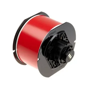 Brady B-7569 Vinyl Red Label Roll, 57mm Width, 1 Roll Qty - B30C-2250-7569-RD product image
