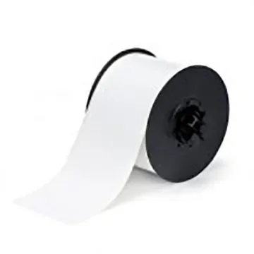 Brady B-7569 Vinyl White Label Roll, 57mm Width, 1 Roll Qty - B30C-2250-7569-WT product image