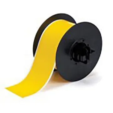 Brady B-7569 Vinyl Yellow Label Roll, 57mm Width, 1 Roll Qty - B30C-2250-7569-YL product image