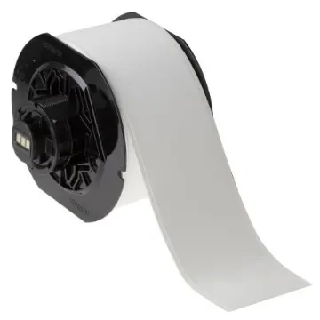 Brady B-855 ToughWash Polyester White Label Roll, 57.5mm Width, 1 Roll Qty - B30C-2250-855-WT product image