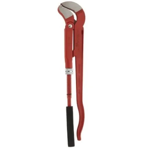 Ega-Master Pipe Wrench, 425.0 mm Overall, 25.4mm Jaw Capacity, Metal Handle - 61012 product image