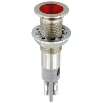 Sloan Red Panel Mount Indicator, 24V, 6.4mm Mounting Hole Size, Solder Tab Termination - 194 S018R2R300D ROUGE product image