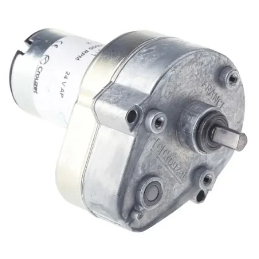 Crouzet Brushed Geared DC Geared Motor, 3 W, 24 V dc, 2 Nm, 108 rpm, 6mm Shaft Diameter - 82869011 product image