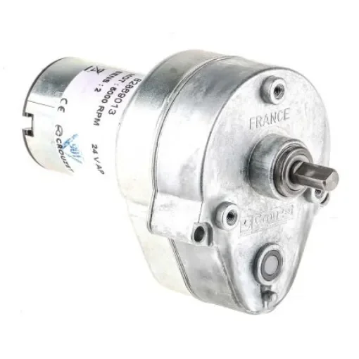 Crouzet Brushed Geared DC Geared Motor, 3 W, 24 V dc, 2 Nm, 27 rpm, 6mm Shaft Diameter - 82869013 product image