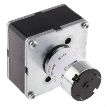 Crouzet Brushed Geared DC Geared Motor, 3 W, 24 V dc, 5 Nm, 34 rpm, 8mm Shaft Diameter - 82867011 product image