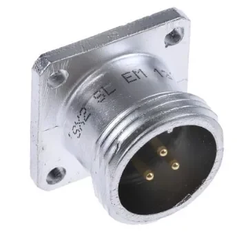 Amphenol Socapex Circular Connector, 3 Contacts, Panel Mount, Plug, Male, SL61 Series - SL EM 13 U product image