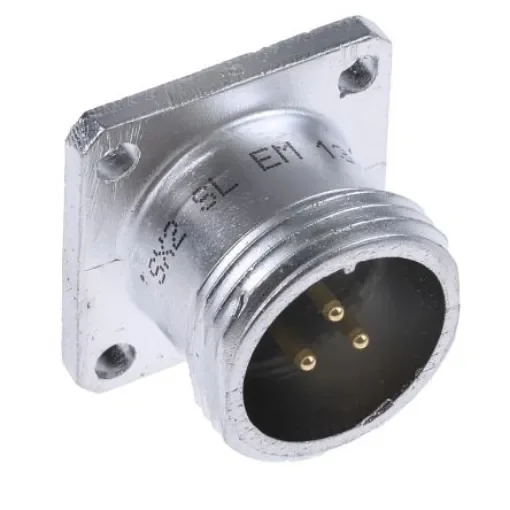 Amphenol Socapex Circular Connector, 3 Contacts, Panel Mount, Plug, Male, SL61 Series - SL EM 13 U product image