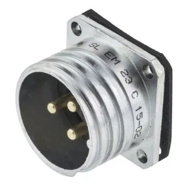 Amphenol Socapex Circular Connector, 3 Contacts, Panel Mount, Plug, Male, SL61 Series - SL EM 23 C product image