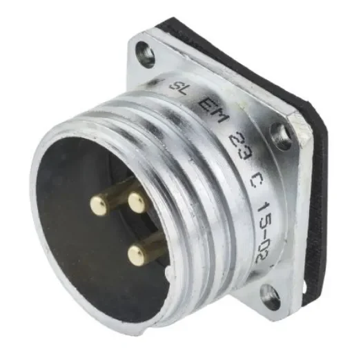 Amphenol Socapex Circular Connector, 3 Contacts, Panel Mount, Plug, Male, SL61 Series - SL EM 23 C product image