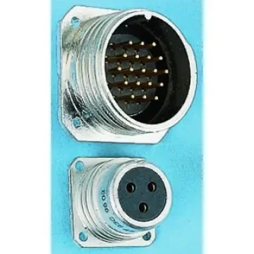 Amphenol Socapex Circular Connector, 19 Contacts, Panel Mount, Socket, Male, SL61 Series - SL EM 419 AR product image