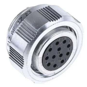 Amphenol Socapex Circular Connector, 12 Contacts, Cable Mount, Socket, Female, SL61 Series - SL BF 212 AF product image