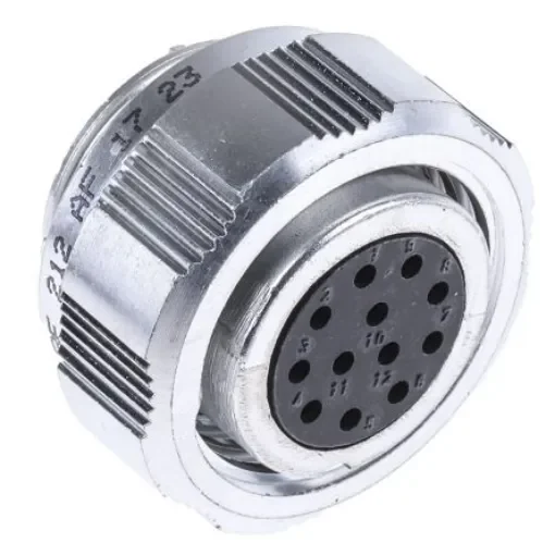 Amphenol Socapex Circular Connector, 12 Contacts, Cable Mount, Socket, Female, SL61 Series - SL BF 212 AF product image