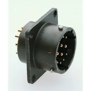 Amphenol Socapex, 451 3 Way Panel Mount MIL Spec Circular Connector Receptacle, Socket Contacts,Shell Size 8, Bayonet - 45102E83AS50 product image