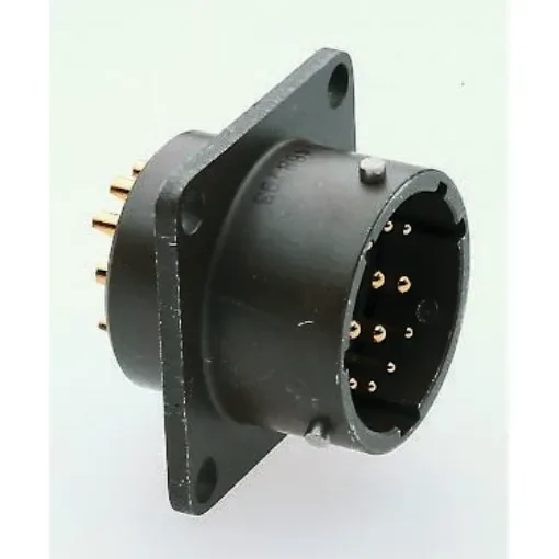 Amphenol Socapex, 451 3 Way Panel Mount MIL Spec Circular Connector Receptacle, Socket Contacts,Shell Size 8, Bayonet - 45102E83AS50 product image