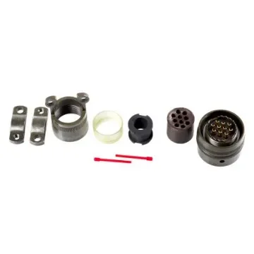 Amphenol Socapex, 451 10 Way Cable Mount MIL Spec Circular Connector Plug, Pin Contacts,Shell Size 12, Bayonet Coupling - 45106EC1210P50 product image