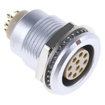LEMO Circular Connector, 10 Contacts, Panel Mount, Socket, Female, IP50, 2B Series - EGG.2B.310.CLL product image