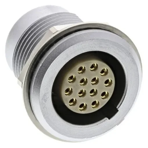 LEMO Circular Connector, 14 Contacts, Panel Mount, Socket, Female, IP50, 2B Series - EGG.2B.314.CLL product image