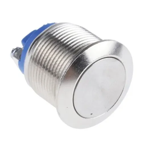 APEM Push Button Switch, Momentary, Panel Mount, 19.2mm Cutout, SPST, 24/48V dc - AV091003C910 product image