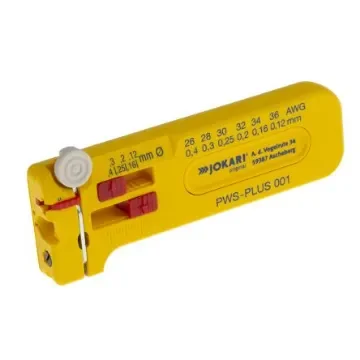 Jokari PWS-PLUS Series Wire Stripper, 0.12mm Min, 0.4mm Max - 40024 product image