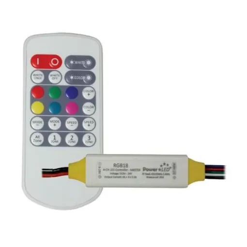 PowerLED Remote LED Controller - RGB18-RF product image