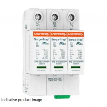 Mersen Surge Protector, 40kA, Plug In Mount - 83020006 / SP2-40K1000V-PV product image