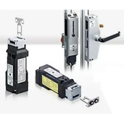 Idec HS6E Safety Interlock Switch, 1NC/1NC + 2NC + 1NC, Keyed, Solenoid Lock - HS6E-M7Y4B05-G product image