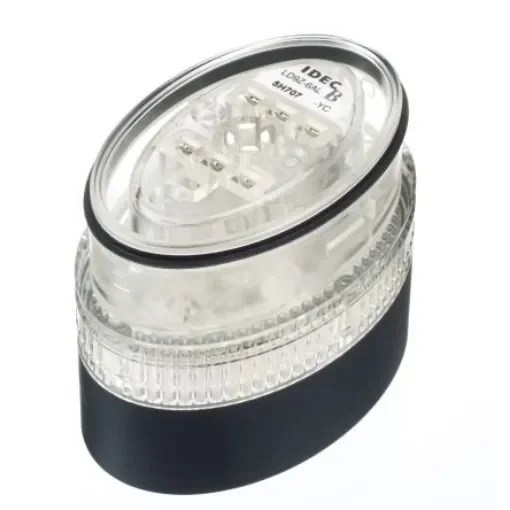 Idec LD9Z Series Yellow Multiple Effect Beacon, 24 V ac/dc, Wall Mount, LED Bulb, IP54, IP65 - LD9Z-6ALB-YC product image