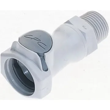 Colder Products Hose Connector, Straight Threaded Coupling, NPT 3/8in, 4.2 bar - HFCD10612 product image