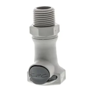 Colder Products Hose Connector, Straight Threaded Coupling, NPT 1/2in, 4.2 bar - HFCD10812 product image