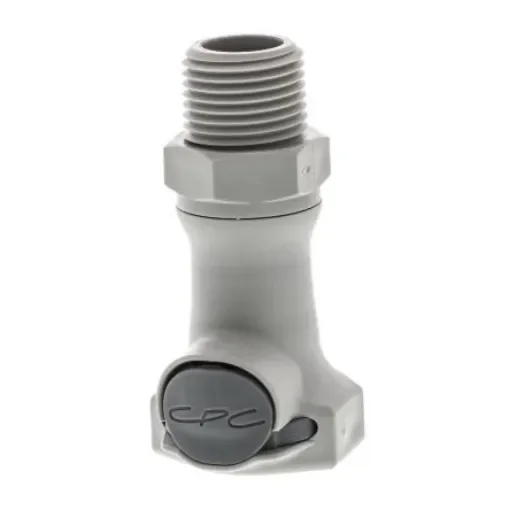 Colder Products Hose Connector, Straight Threaded Coupling, NPT 1/2in, 4.2 bar - HFCD10812 product image