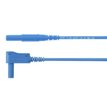 Schutzinger Test lead, 16A, 1kV, Blue, 2m Lead Length - MSWFK A341 / 1 / 200 / BL product image
