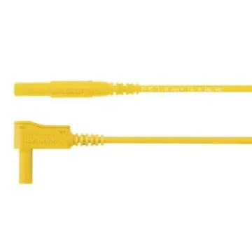 Schutzinger Test lead, 16A, 1kV, Yellow, 2m Lead Length - MSWFK A341 / 1 / 200 / GE product image