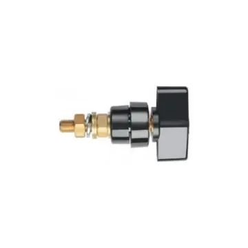Schutzinger 4mm Black Terminal Post, 1kV, 100A, M8 x 0.75 Thread - POL 102 L / SW product image