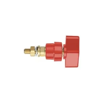 Schutzinger 4mm Red Terminal Post, 1kV, 100A, M8 x 0.75 Thread - POL 102 L / RT product image