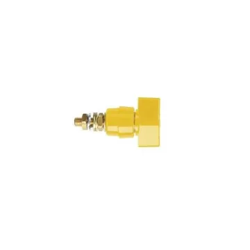 Schutzinger 4mm Yellow Terminal Post, 1kV, 63A, M6 x 0.75 Thread - POL 631 L / GE product image