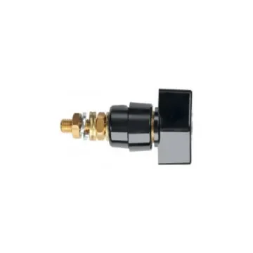 Schutzinger 4mm Black Terminal Post, 1kV, 63A, M6 x 0.75 Thread - POL 631 L / SW product image