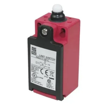 RS PRO Plunger Limit Switch, NO/NC, IP67, Glass Reinforced Plastic (GRP) Housing - 1797568 product image