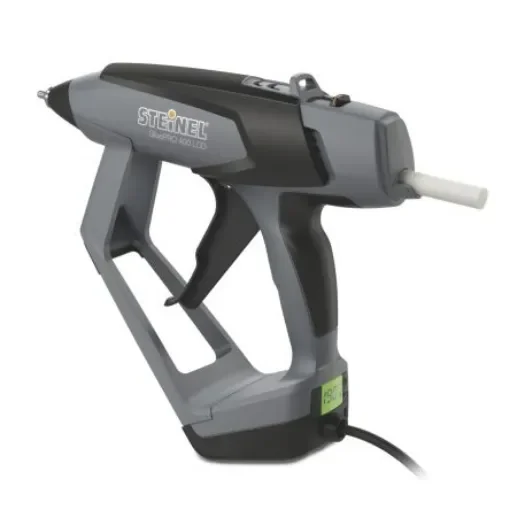 Steinel GluePRO 400 LCD Corded Glue Gun, 400W, 11.7mm, Euro Plug - 035297 230v euro product image