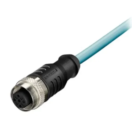 Kübler Female 5 way M12 to Unterminated Sensor Actuator Cable, 2m - 05.00.6081.2211.002M product image