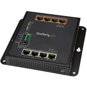 StarTech.com IES81GPOEW, Managed 8 Port Ethernet Switch With PoE M product image