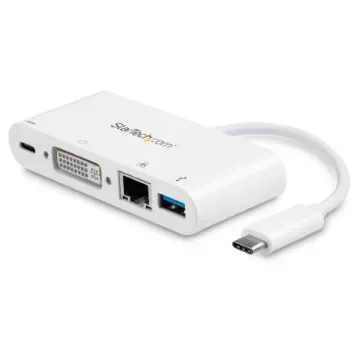 StarTech.com USB-C Docking Station with DVI - 1 x USB ports, USB C - DKT30CDVPD product image