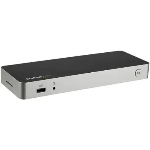 StarTech.com Dual Monitor 4K USB-C Docking Station with DisplayPort, HDMI - 4 x USB ports, USB C - DK30CHDPPDUE product image