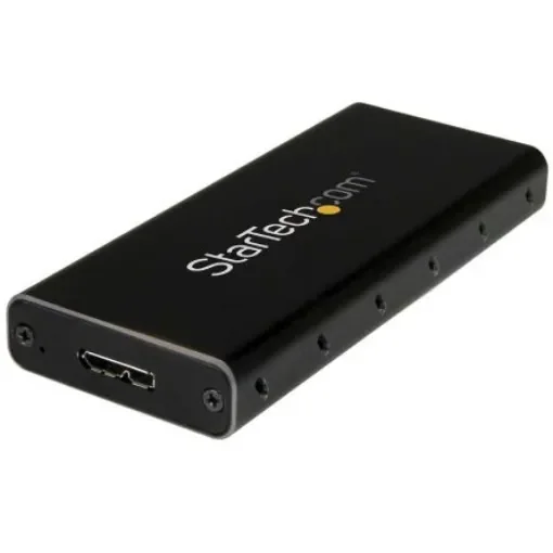 StarTech.com M.2 SATA Hard Drive Enclosure, USB 3.1 - SM21BMU31C3 product image