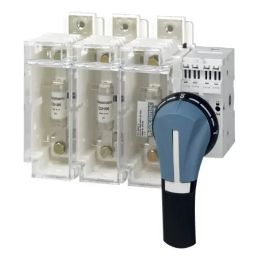 Socomec Fuse Switch Disconnector, 3 Pole, 50A Max Current, 50A Fuse Current - 36153005 product image
