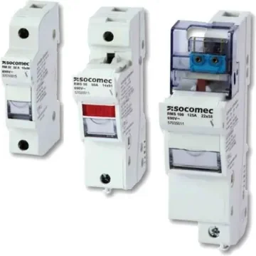 Socomec Fuse Switch Disconnector, 3 Pole, 50A Max Current, 50A Fuse Current - 57025014 product image